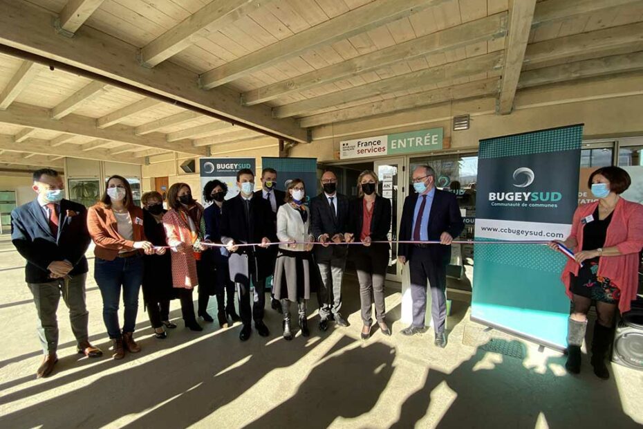 Inauguration de la Maison France Services Bugey-Sud