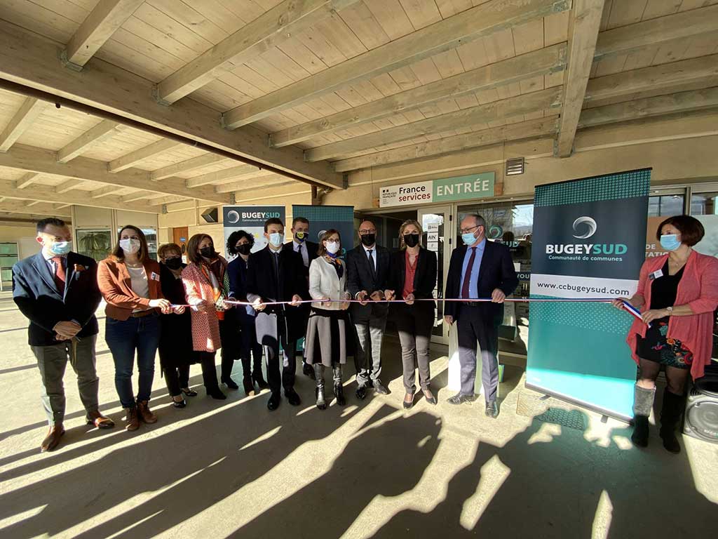 Inauguration de la Maison France Services Bugey-Sud