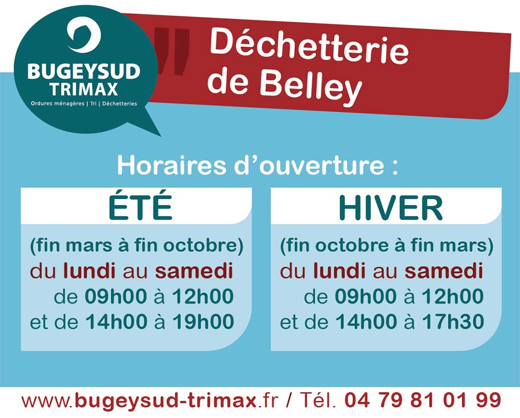 Les déchetteries passent à l'heure d'été