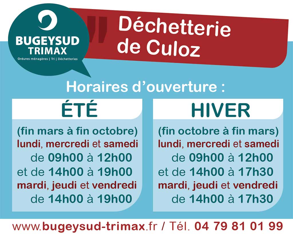 Les déchetteries passent à l'heure d'été